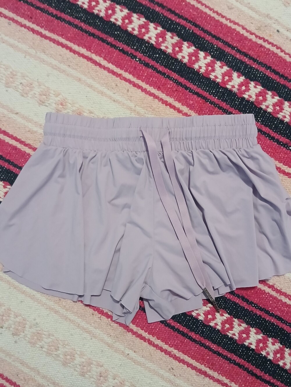 Liberty Pro Girls Athletic Running Shorts Purple Lavender Size YL